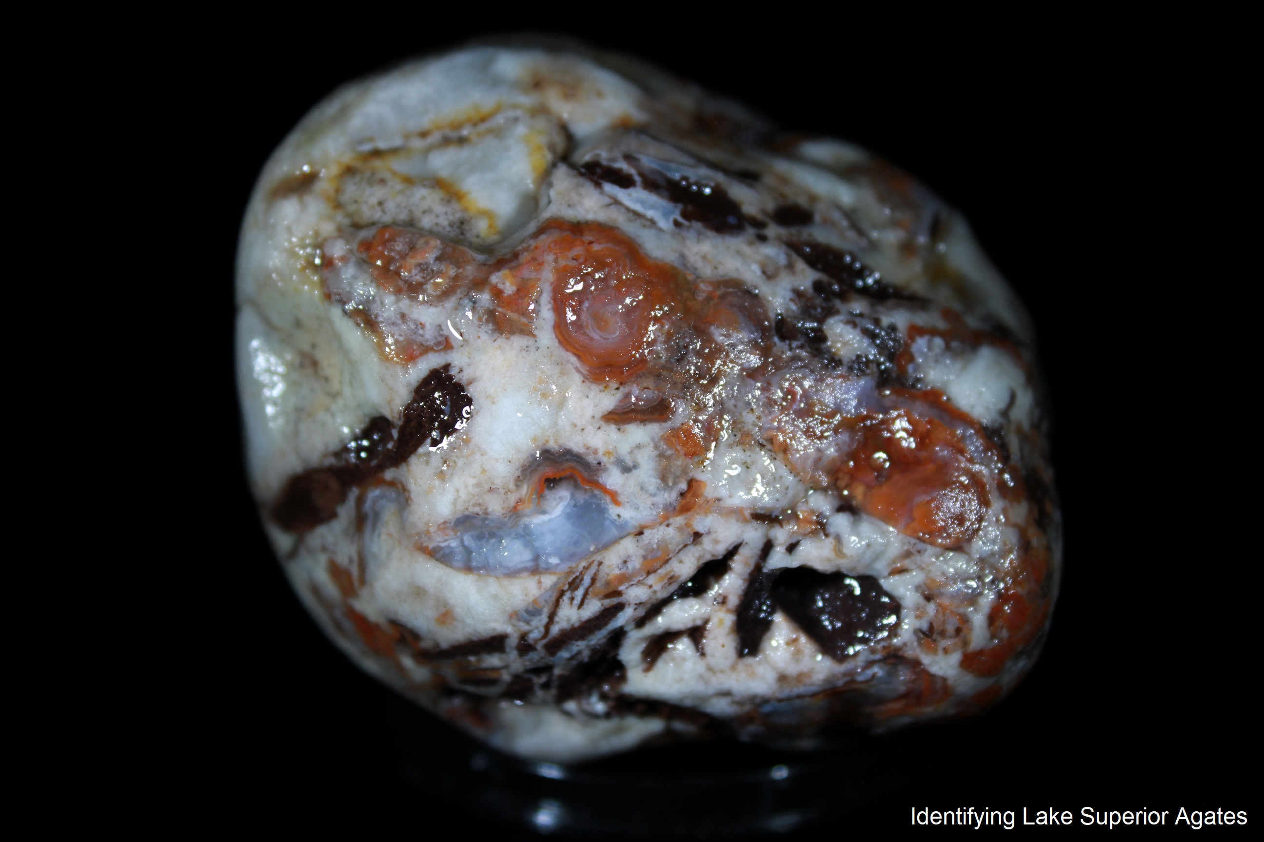 brecciated agate, lake superior brecciated agate
