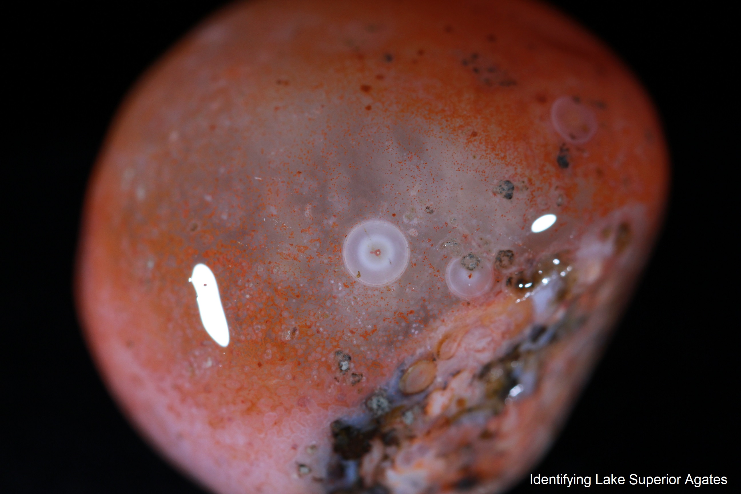 eye agate, lake superior eye agate