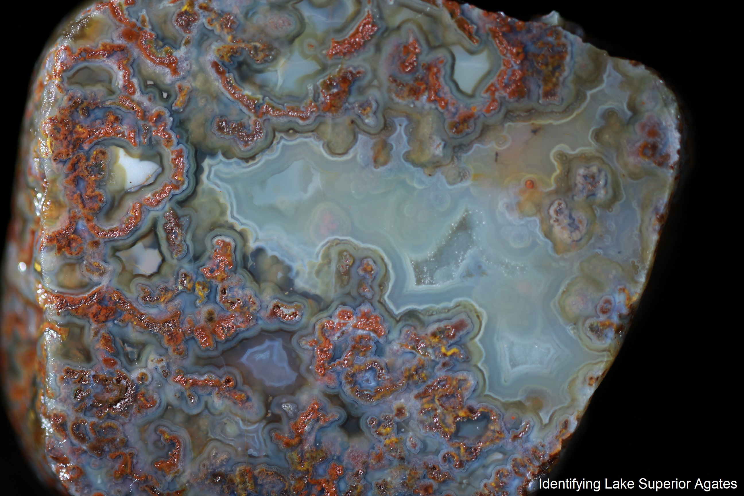 fragmented membrane agate, lake superior fragmented membrane agate