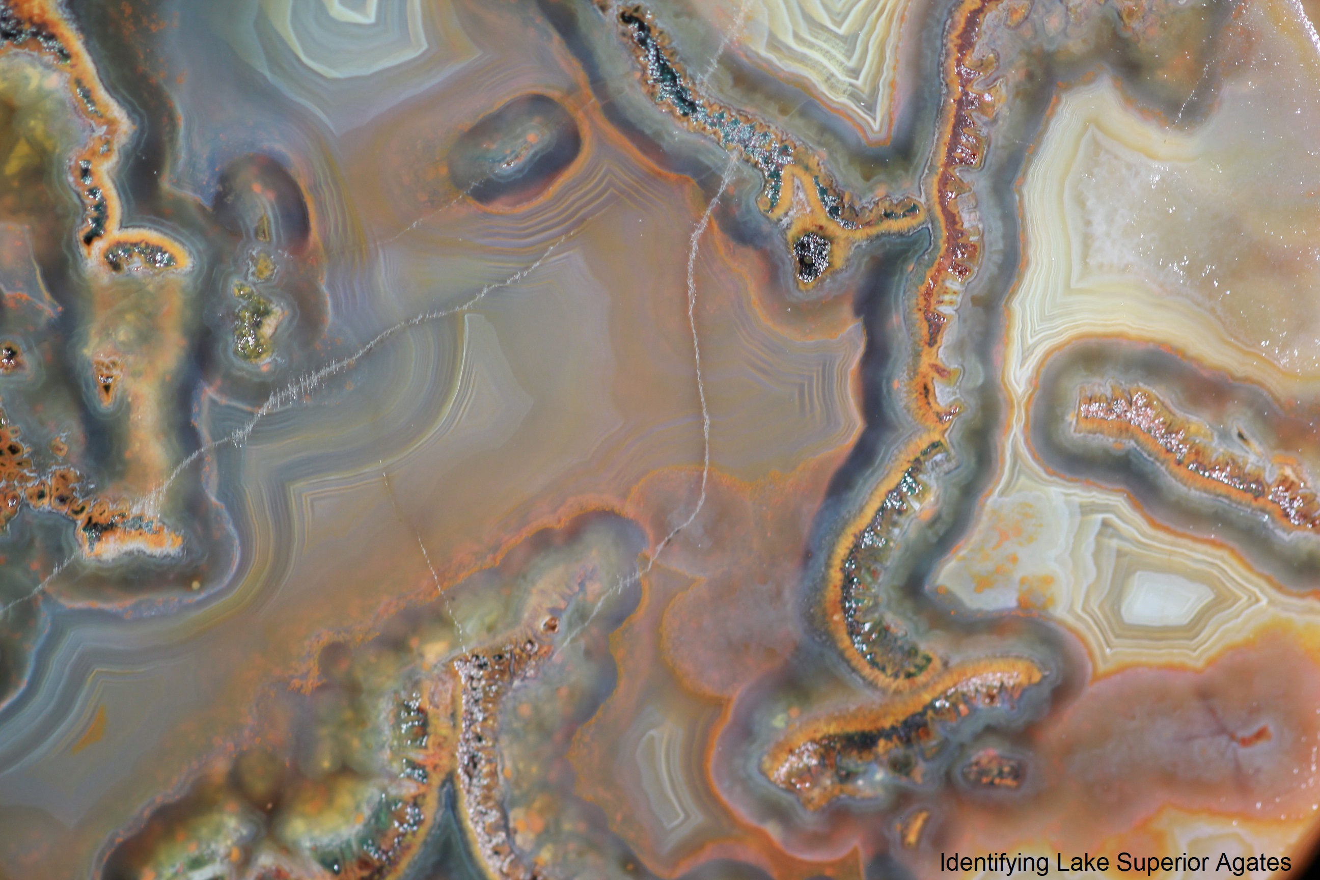fragmented membrane agate, lake superior fragmented membrane agate