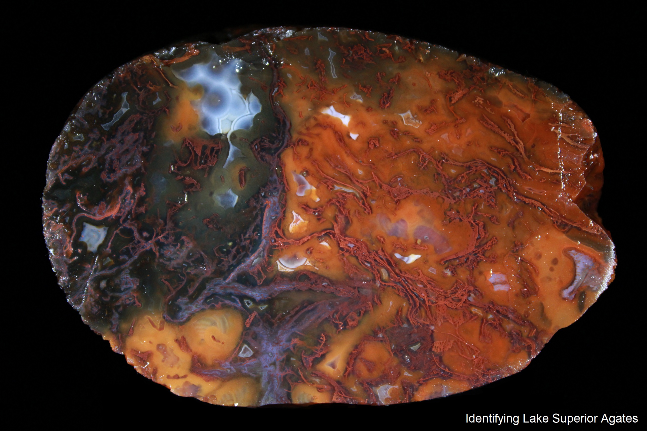 moss agate, lake superior moss agate