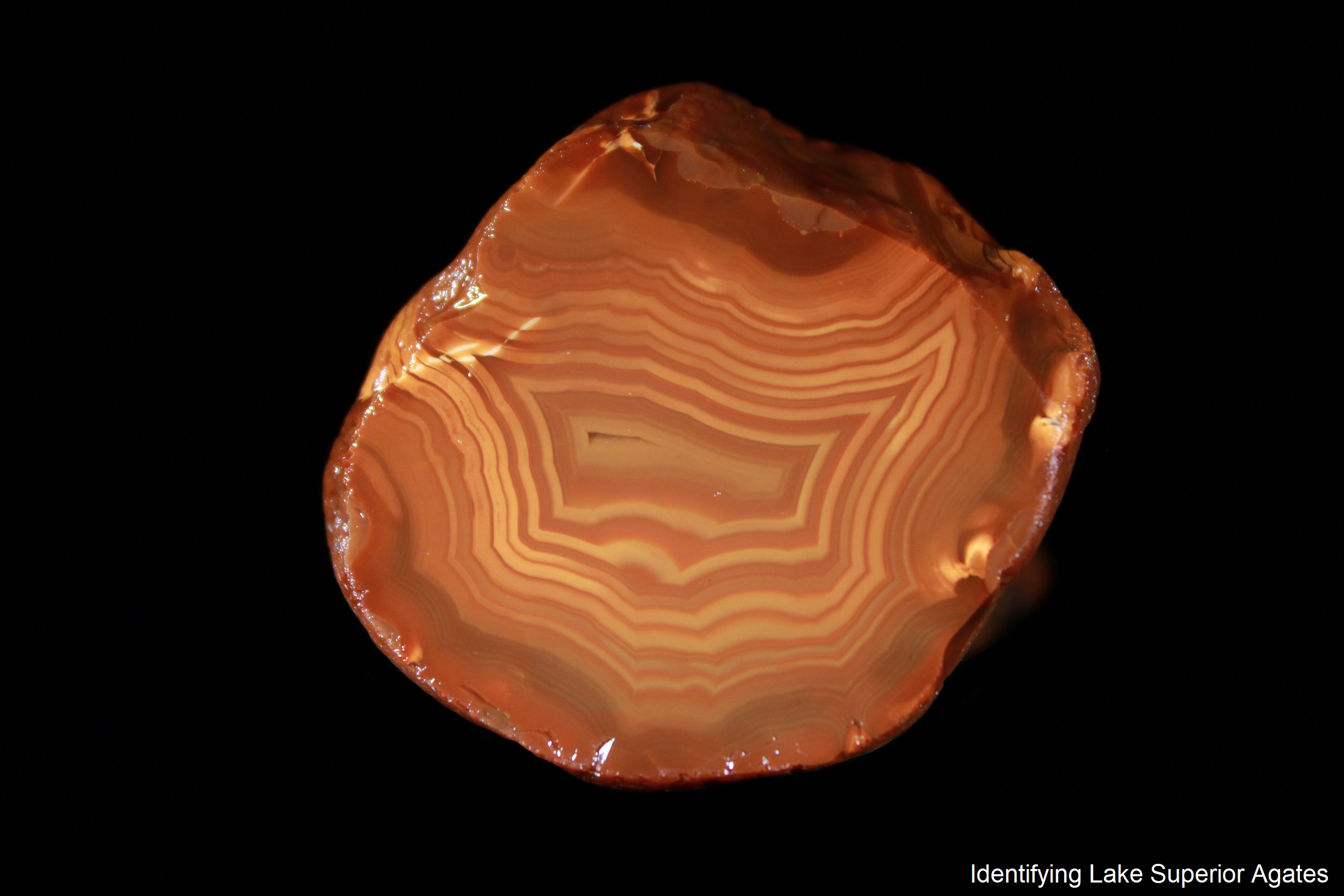 paint agate, lake superior paint agate