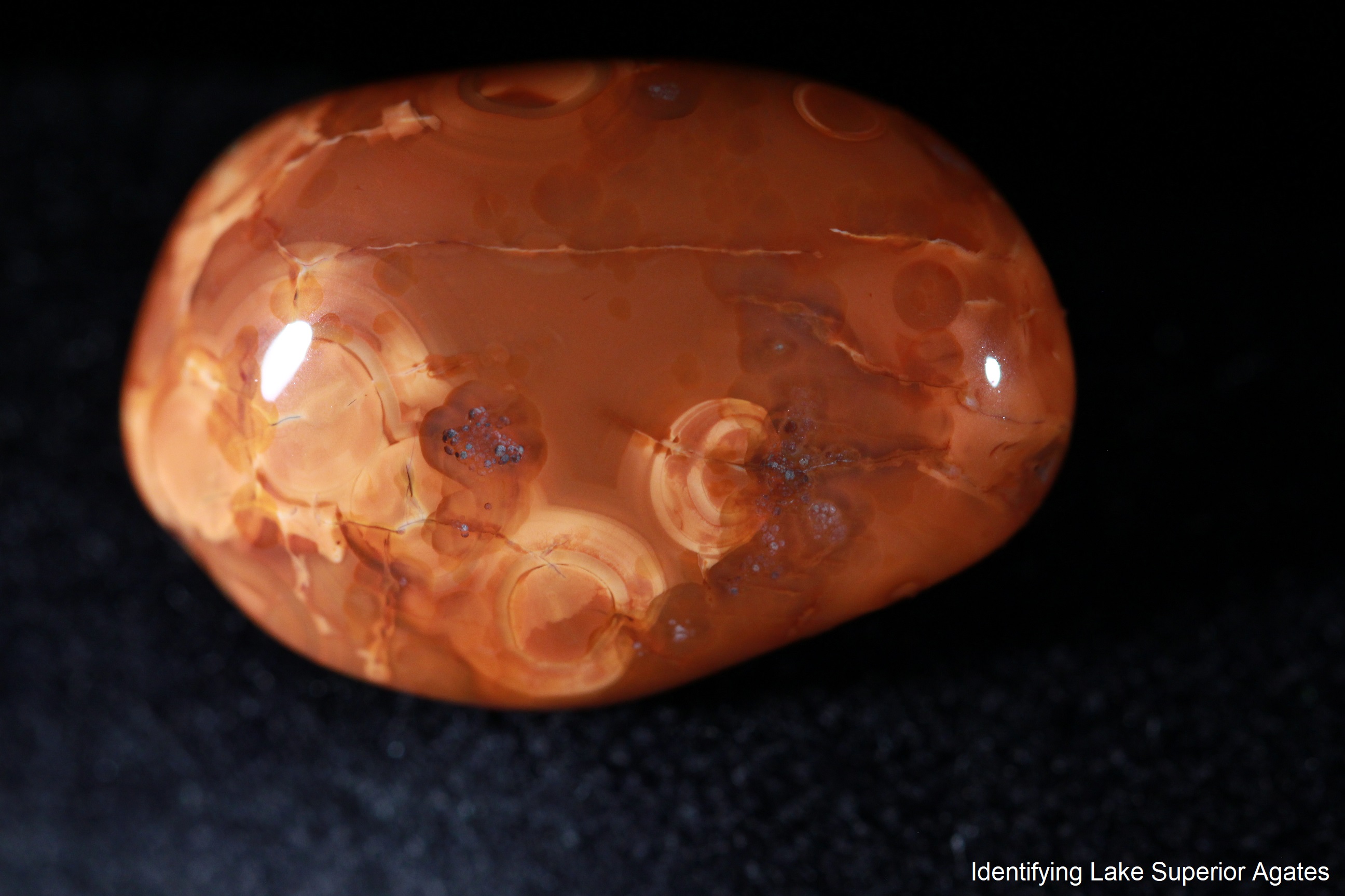 paint agate, lake superior paint agate