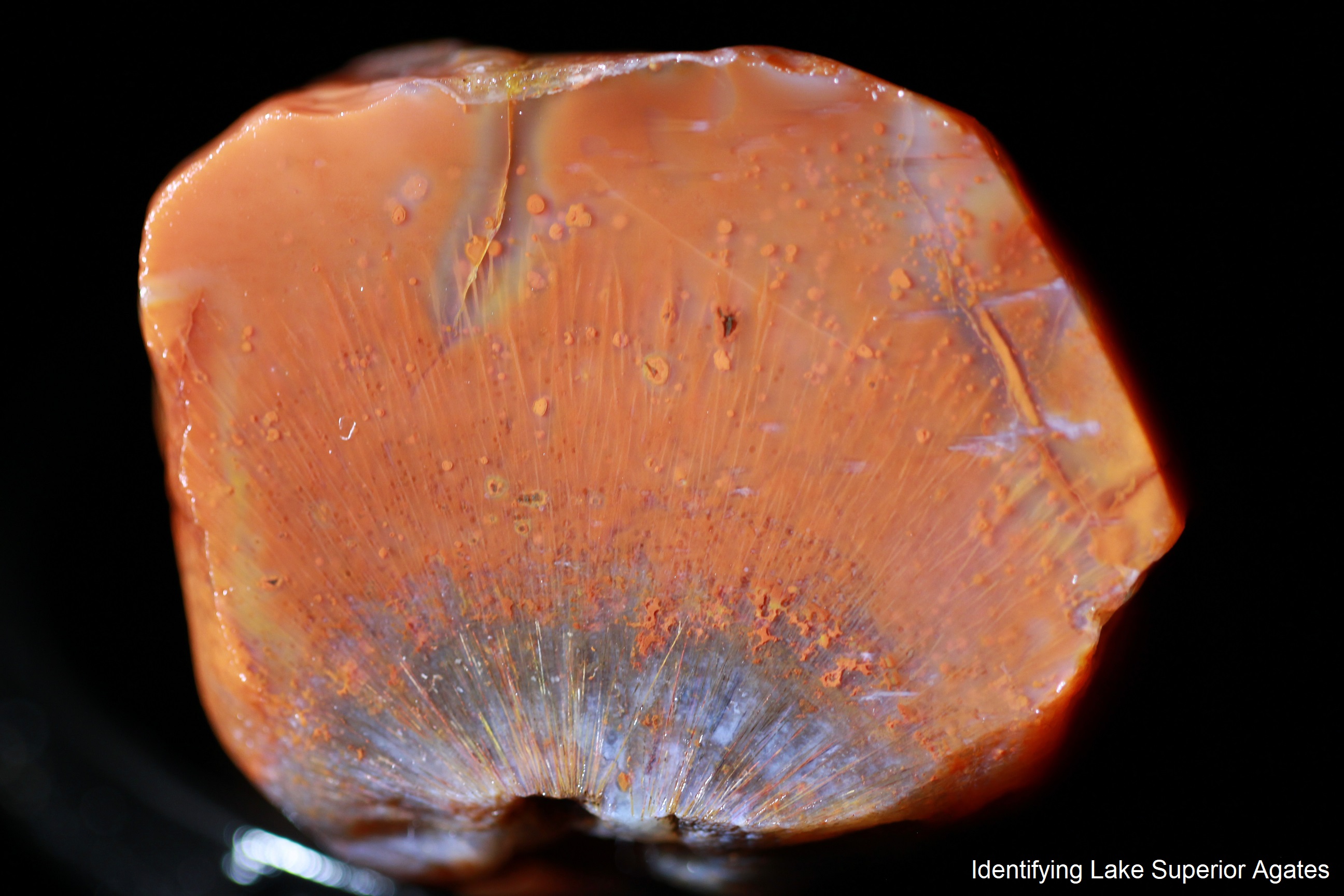 sagentite agate, lake superior sagentite agate