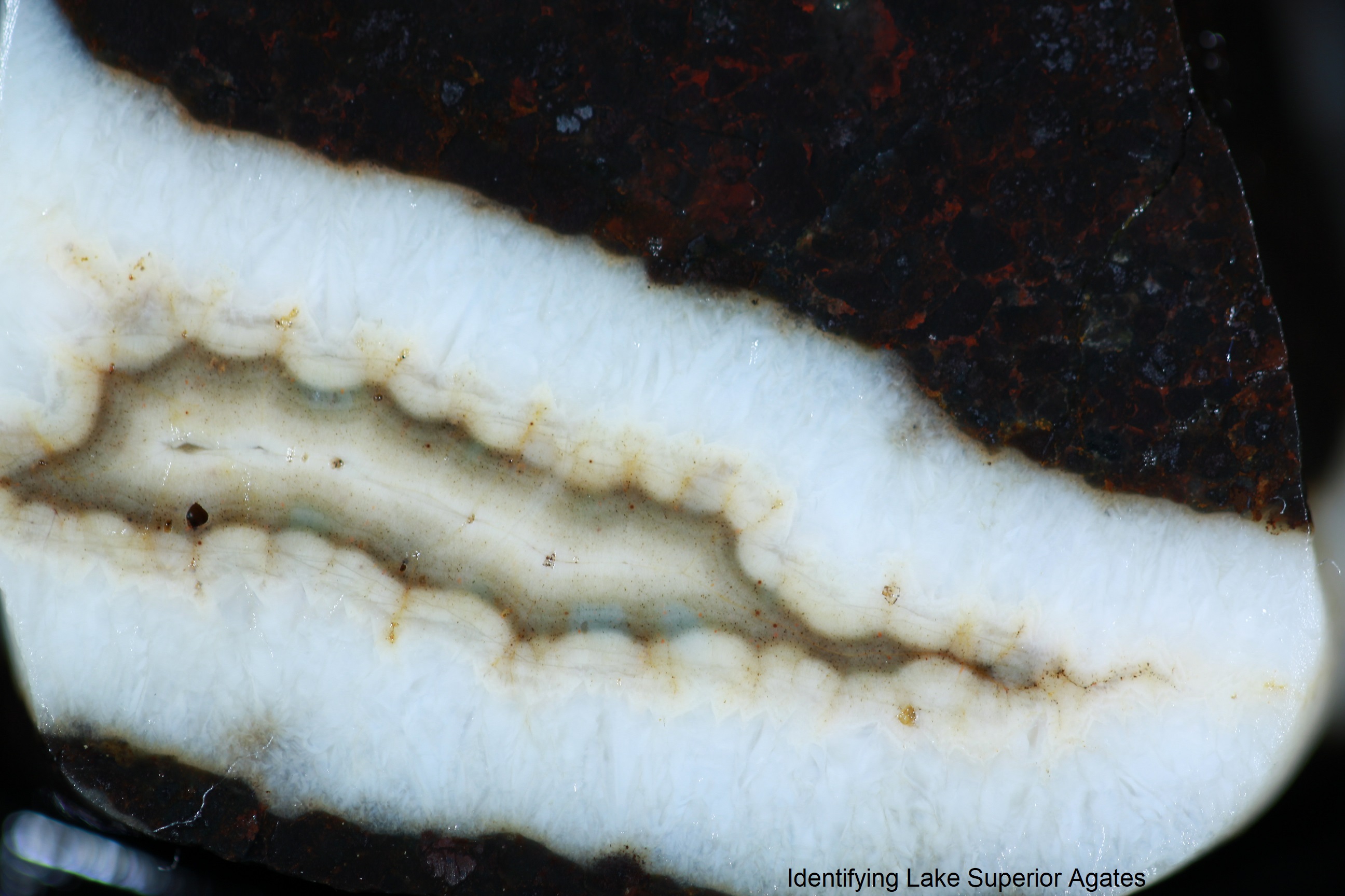 vein agate, lake superior vein agate
