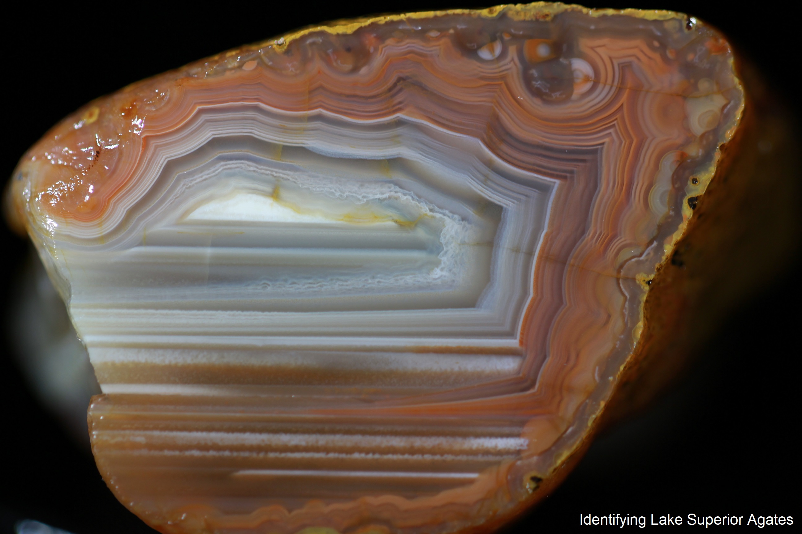 waterlevel agate, lake superior waterlevel agate